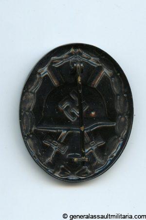 Wound badge in black - Chaos pebbling variant
