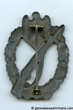 Infantry assault badge in bronze - Unkown maker 'H'