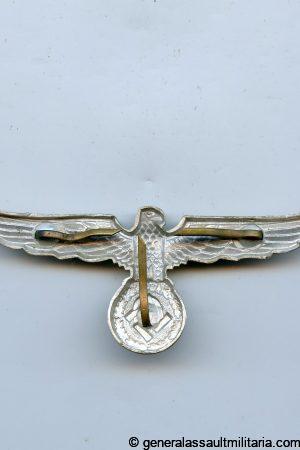 Customs official visor cap eagle