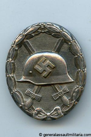 Wound badge in silver - Hauptmünzamt, Wien