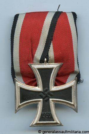 Iron cross second class single mounted - Wilhelm Deumer, Lüdenscheid