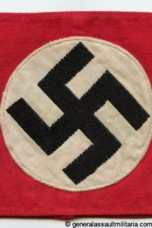 NSDAP armband - RZM tagged