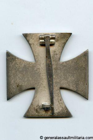 Iron cross first class - Wächtler & Lange, Mittweida