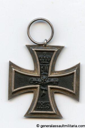 Iron cross second class 1914 - LV Z