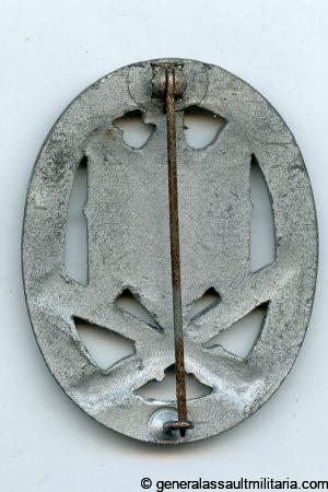 General assault badge - Rudolf Karneth, Gablonz