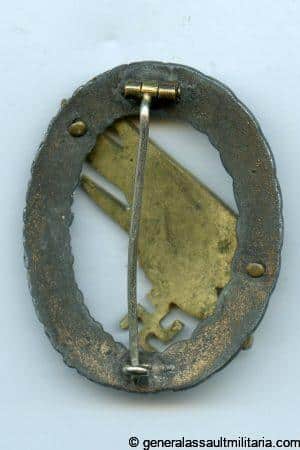 Luftwaffe paratrooper badge - Friedrich Linden, Lüdenscheid