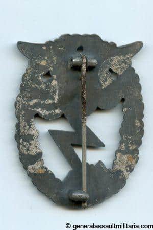 Luftwaffe ground assault badge - Arno Wallpach, Salzburg