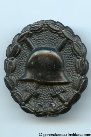 Wound badge in black WW1 - Unknown maker