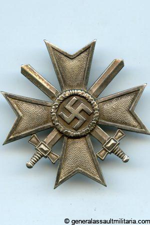 War merit cross with swords - MM43 Julius Bauer Söhne, Zella-Mehlis