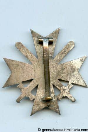 War merit cross with swords - MM43 Julius Bauer Söhne, Zella-Mehlis