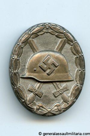 Wound badge in silver - Hauptmünzamt, Wien