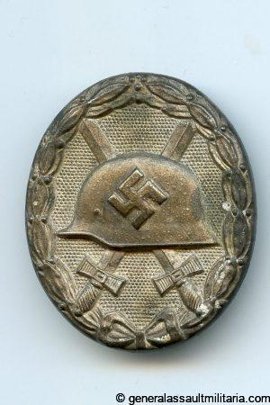 Wound badge in silver - Josef Rücker & Sohn