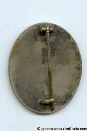 Wound badge in silver - Steinhauer & Lück, Lüdenscheid