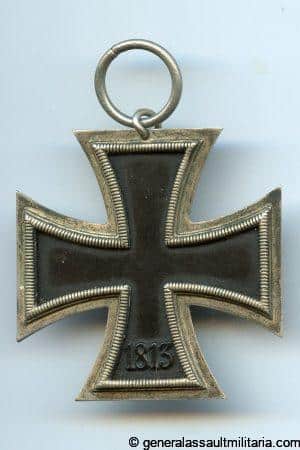Iron cross second class - Otto Schickle, Pforzheim