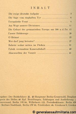SS Leitheft - 10. Jahrgang . Heft 2, 1944