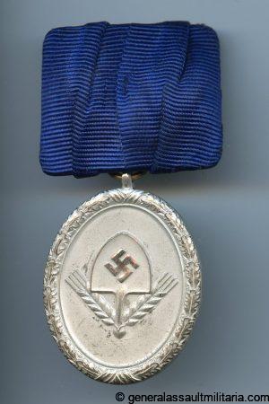 RAD 12 year service medal for men