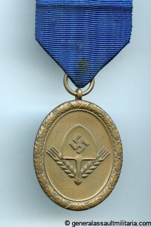 RAD 4 year service medal for men