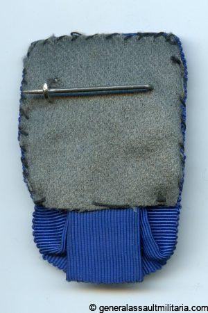 4 year service medal single mounted