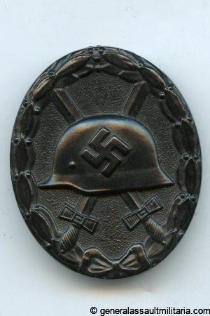 Wound badge in black - 'Chaos Pebbeling'