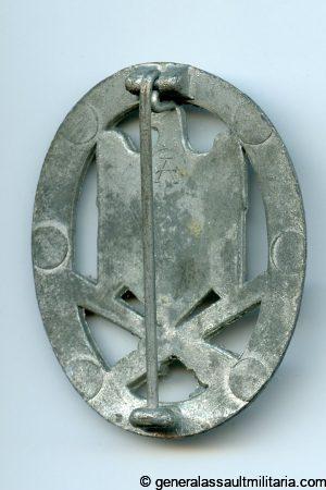 General assault badge - Assmann & Sohn, Lüdenscheid