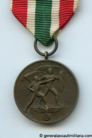 The return of Memel commemorative medal - Type 7 'unkown maker'