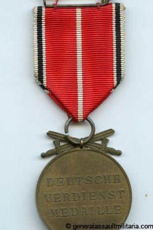Deutsche Verdienstmedaille, Eagle order with swords - Haupmünzamt, wien