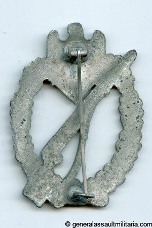 Infantry assault badge in silver - Rudolf Karneth, Gablonz