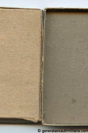 Panzer assault badge in silver + box - Hermann Aurich, Dresden
