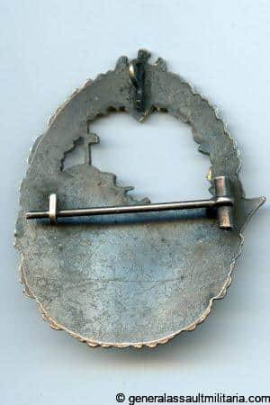 Kriegsmarine destroyer badge – Petz & Lorenz, Unterreichenbach