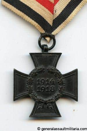 Hindenburg cross 1914-1918 for widows - G&S
