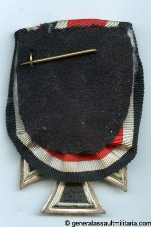 Iron cross second class single mounted - Wächtler & Lange, Mittweida