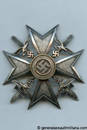 Spanish cross in silver - L/21 Förster & Barth, Pforzheim