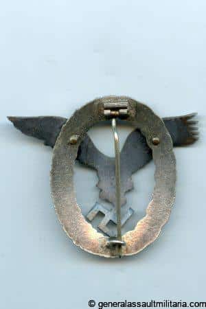 Luftwaffe pilots badge - Friedrich Linden, Lüdenscheid