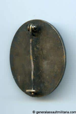 Wound badge in silver – Hauptmünzamt, Wien