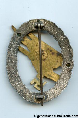 Luftwaffe paratrooper badge - Gebrüder Wegerhoff, Berlin