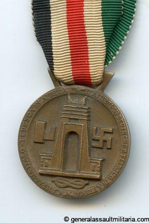 German-Italian Africa medal – Lorioli Milano