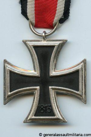Iron cross second class Schinkel frame – Wilhelm Deumer, Lüdenscheid