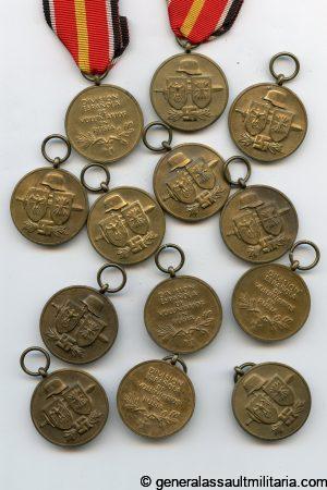 Blue division medal - Deschler & Sohn, München