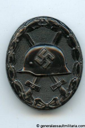 Wound badge in black - MM107 Carl Wild, Hamburg