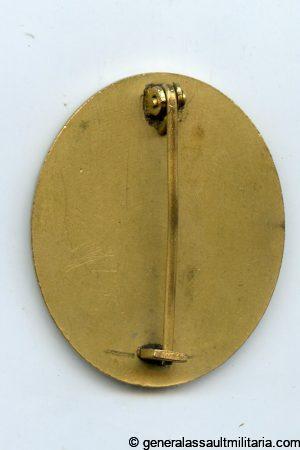 Wound badge in gold - Hauptmünzamt, Wien.