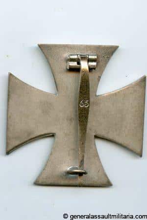 Iron cross first class - Klein & Quenzer, Idar Oberstein