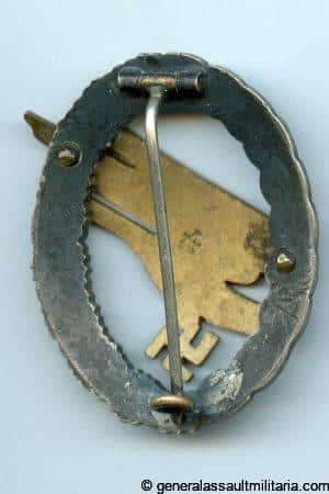 Luftwaffe paratrooper badge - Assmann & Söhne, Lüdenscheid