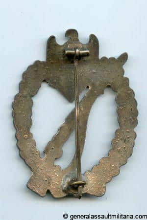 Infantry assault badge in silver - C.E. Juncker, Berlin