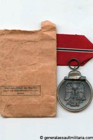 Ost medal + packet - Arbeitsgemeinschaft der Gravur, Hanau