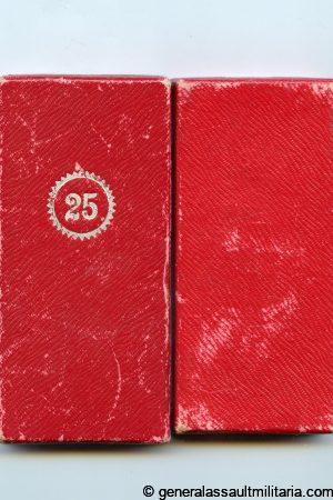 25 year loyal service medal - R. Karneth, Gablonz