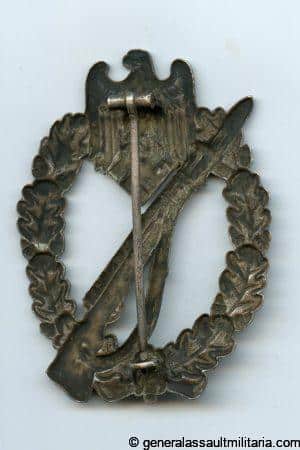Infantry assault badge in silver - Otto Schickle, Pforzheim