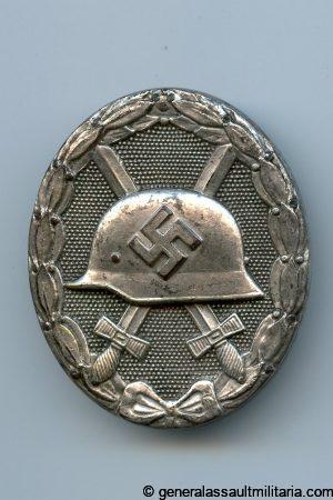 Wound badge in silver - Hauptmünzamt, Wien