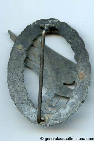Luftwaffe paratrooper badge - Assmann & Söhne, Lüdenscheid