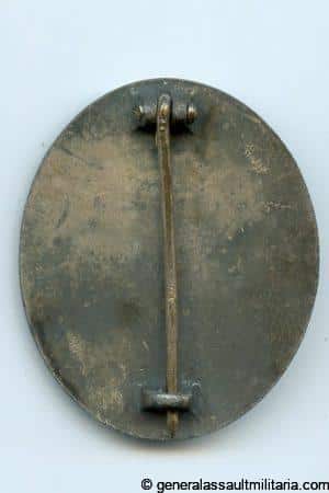 Wound badge in silver - Steinhauer & Lück, Lüdenscheid