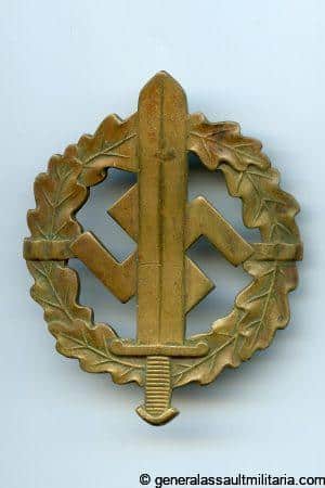 First pattern SA sports badge - F. Schneider Lüdenscheid